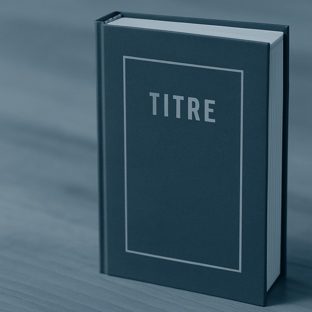 Couverture de livre en cours de personnalisation